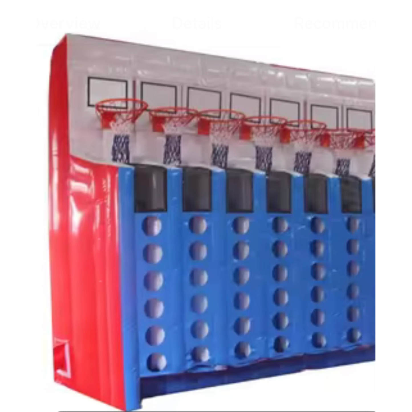 Inflatable Basketball Connect 4