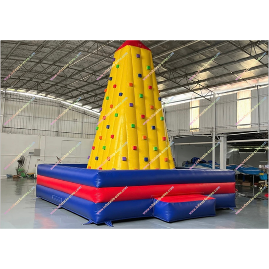 Inflatable Rock Wall with Blaze Pods